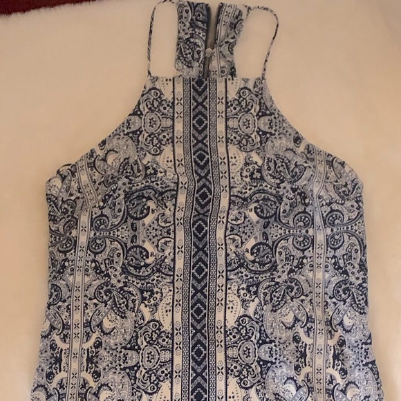 ☀️HIGH NECK SUMMER DRESS ☀️GORG BACK!☀️SZ SMALL☀️ - Picture 2 of 16